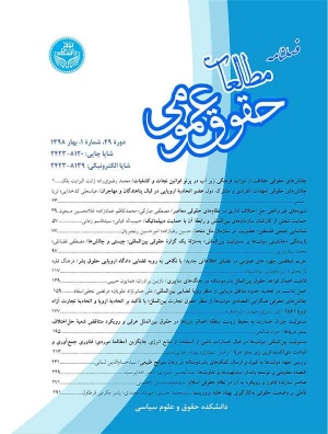 الگوی مطلوب نظام حقوقی حمایتی افراد دارای معلولیت بینایی در ایران